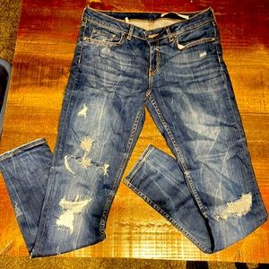 Zara slim fit medium rise skinny jeans size 8/